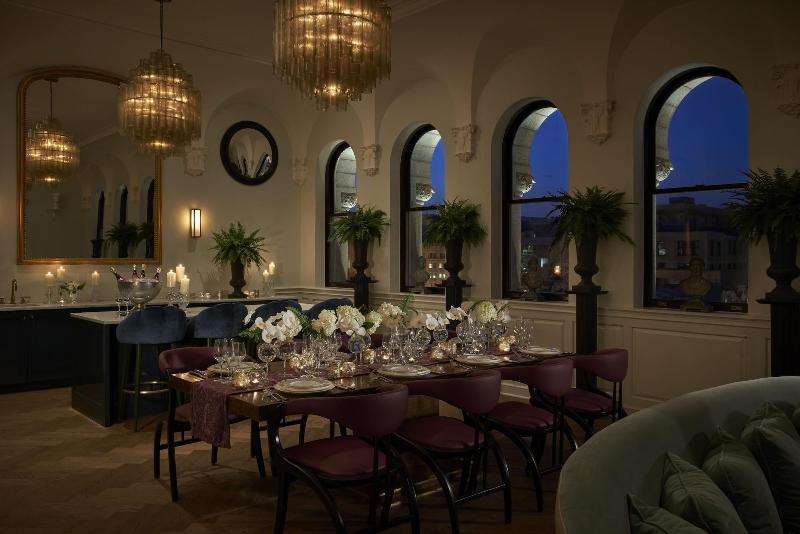 Riggs Washington Dc Hotell Exteriör bild The interior of the restaurant