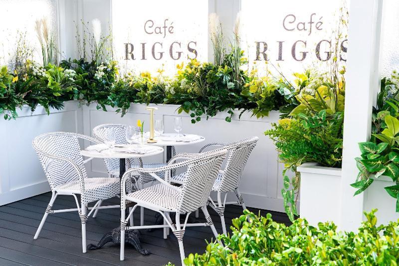 Riggs Washington Dc Hotell Exteriör bild Café Riggs
